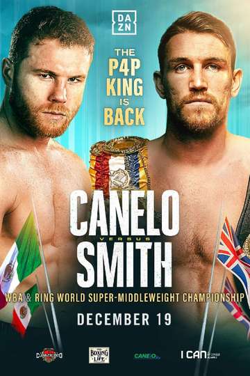Canelo Alvarez vs Callum Smith Poster