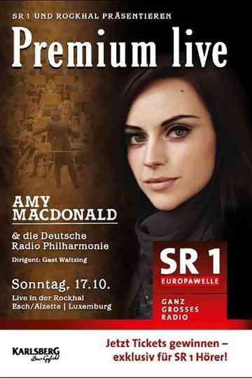 Amy Macdonald Live At The Rockhal Luxemburg poster