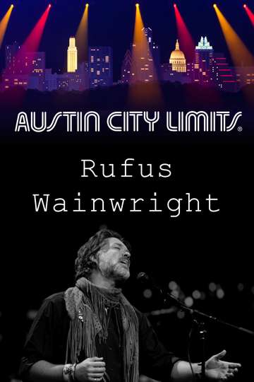 Rufus Wainwright  Austin City Limits Poster