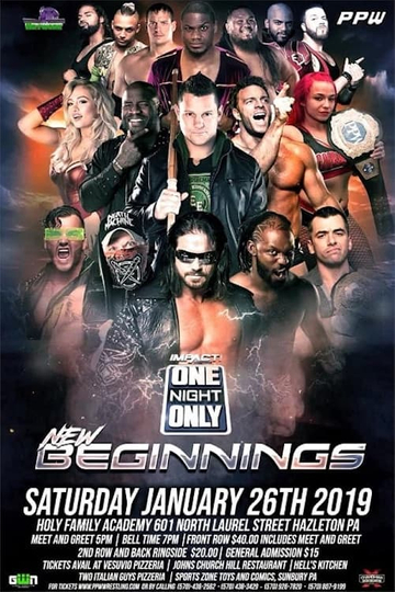 IMPACT Wrestling One Night Only New Beginnings