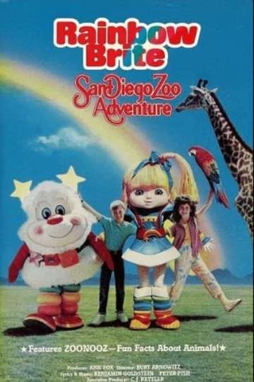 Rainbow Brite San Diego Zoo Adventure Poster