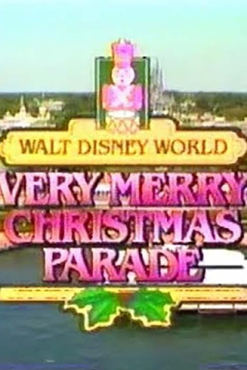 Walt Disney World Very Merry Christmas Parade Poster