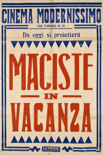 Maciste in vacanza Poster