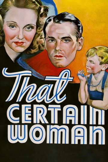That Certain Woman Poster