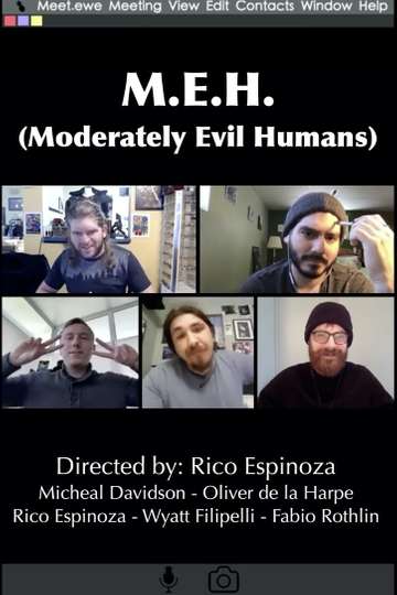 MEH Moderately Evil Humans Poster