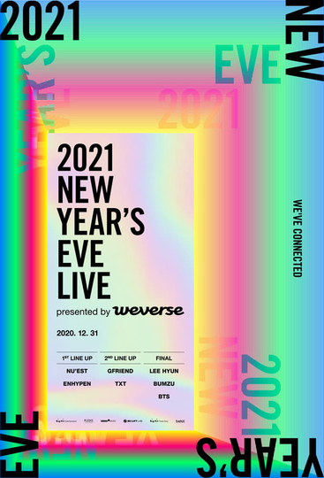 2021 NEW YEAR’S EVE LIVE presented by Weverse Poster