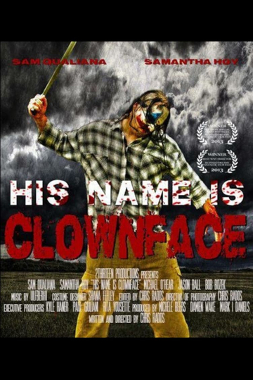 His Name Is Clown Face Poster