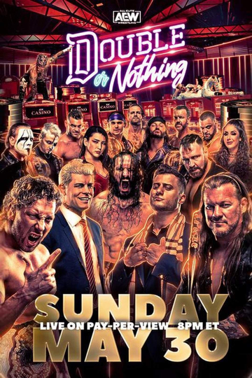 AEW Double or Nothing Poster