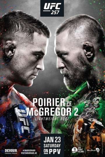 UFC 257: Poirier vs. McGregor 2 Poster