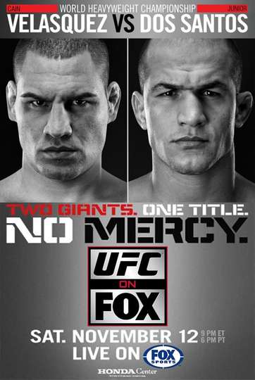 UFC on Fox 1 Velasquez vs Dos Santos Poster