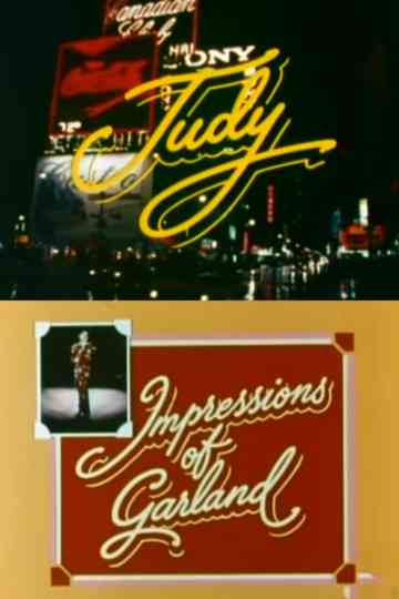 Judy Impressions of Garland poster