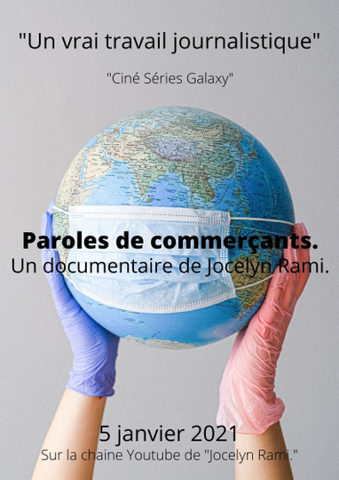 Paroles de commerçants. Poster