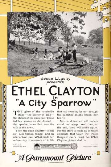 A City Sparrow Poster