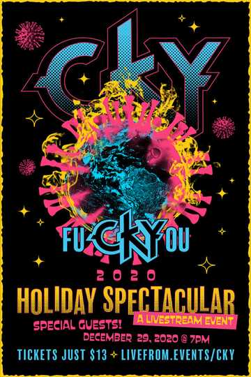 CKY fuCKYyou 2020 Holiday Spectacular Poster