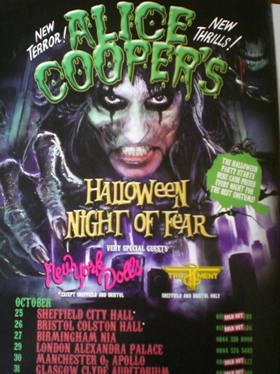 Alice Cooper Halloween Night of Fear