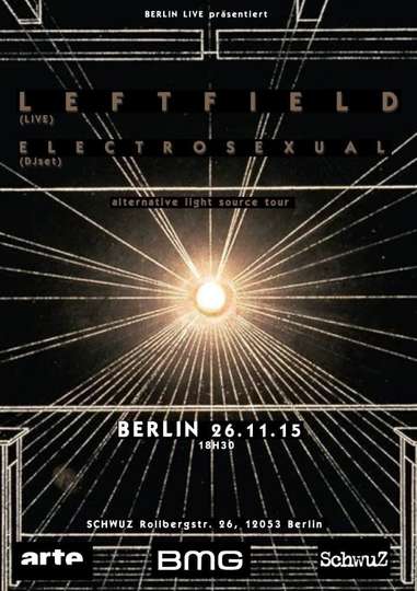Leftfield  live in Berlin