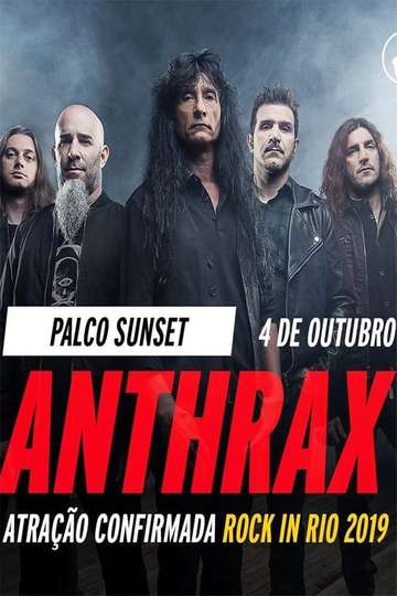Anthrax  Rock in Rio 2019 Poster