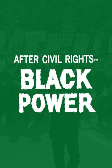 After Civil Rights BlackPower Poster