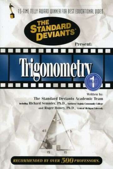 Trigonometry Vol 1 The Standard Deviants Poster