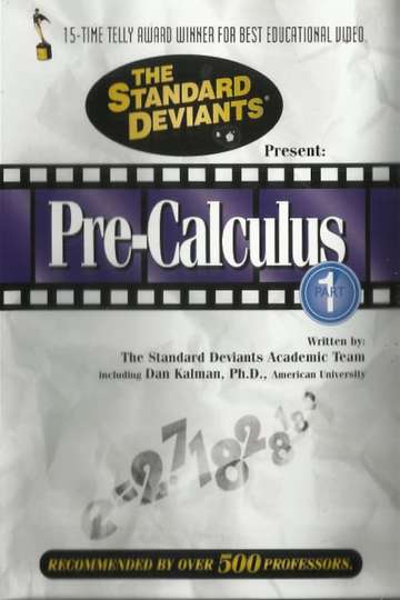 The Standard Deviants: The Dangerous World of Pre-Calculus, Part 1 Poster