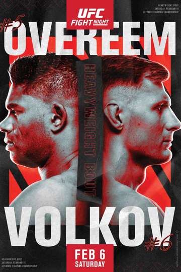 UFC Fight Night 184: Overeem vs. Volkov Poster