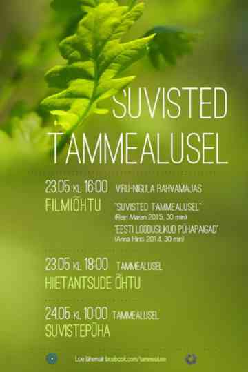 Suvisted Tammealusel Poster