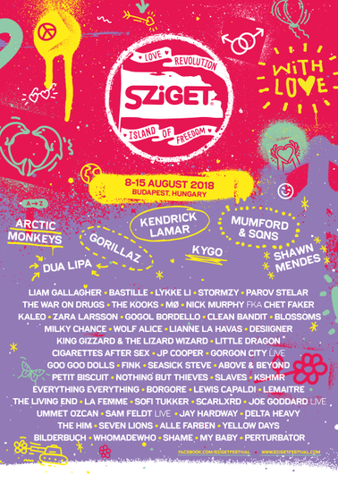 Gorillaz  Sziget Festival 2018 ARTE Concert