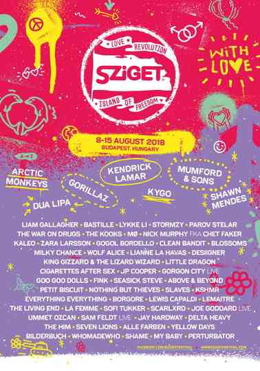 Gorillaz  Sziget Festival 2018 ARTE Concert
