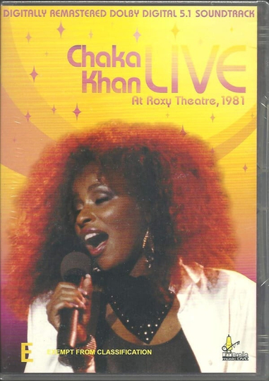 Chaka Khan Live At Roxy Theatre