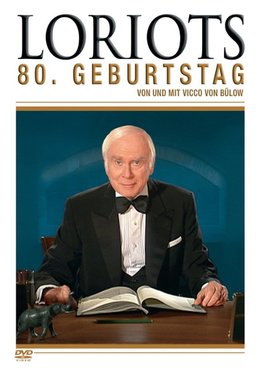 Loriots 80 Geburtstag Poster