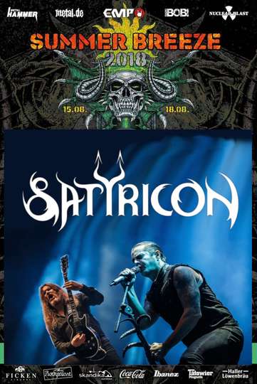 Satyricon Live Summer Breeze 2018 Poster