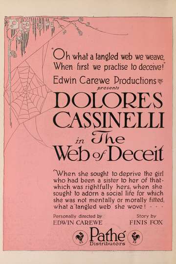 The Web of Deceit Poster