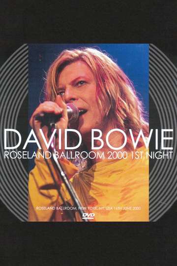 David Bowie Roseland Ballroom NYC