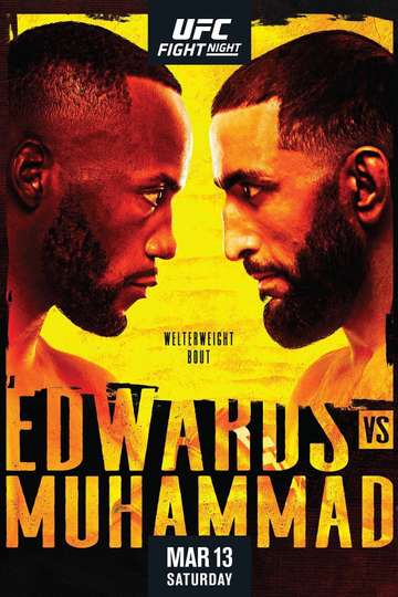 UFC Fight Night 187: Edwards vs. Muhammad Poster