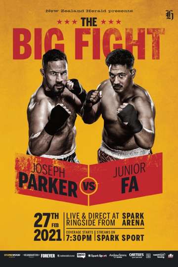 Joseph Parker vs Junior Fa Poster