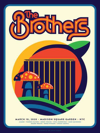 The Brothers  Madison Square Garden 3102020 Poster