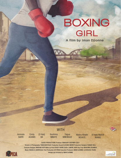 Boxing Girl Poster