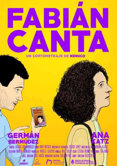 Fabián canta Poster