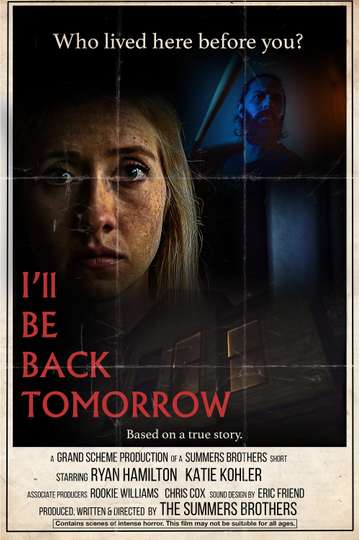 Ill Be Back Tomorrow Poster