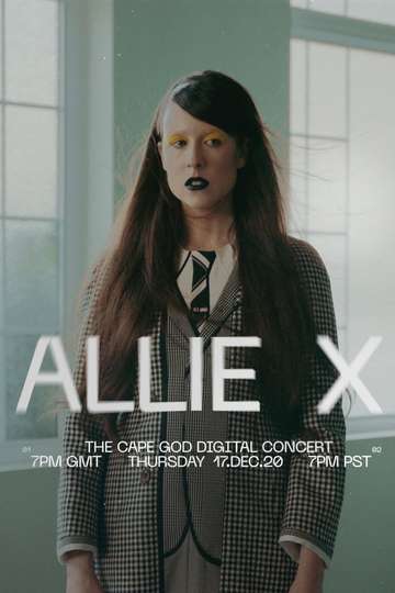 Allie X: The Cape God Digital Concert Poster