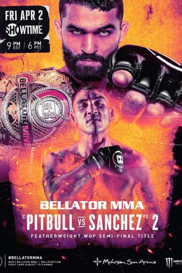 Bellator 255: Pitbull vs. Sanchez 2 Poster