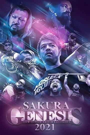 NJPW Sakura Genesis 2021 Poster