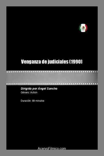 Venganza de judiciales poster