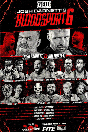 GCW Josh Barnett’s Bloodsport 6 Poster