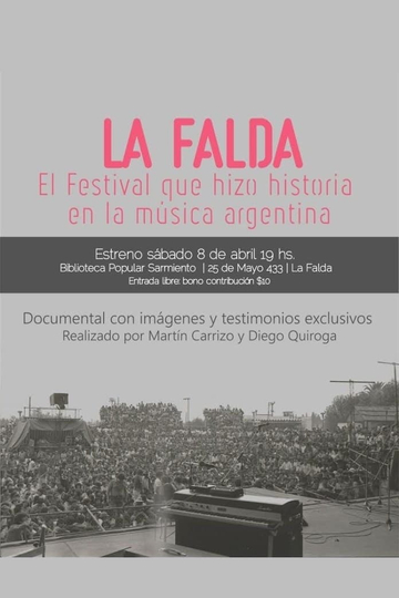 La Falda el festival que hizo historia en la música argentina Poster