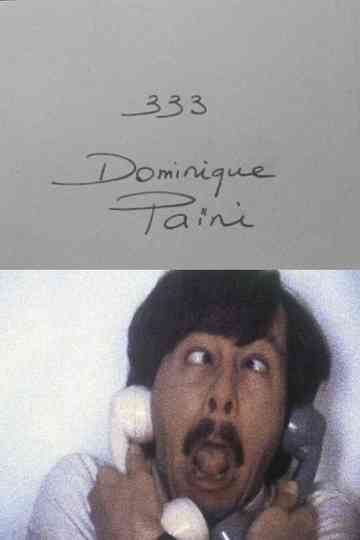 Cinématon n°333 : Dominique Païni Poster