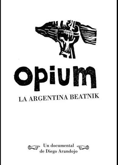 Opium, la argentina beatnik Poster