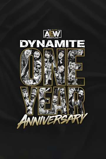 AEW Dynamite Anniversary Show Poster