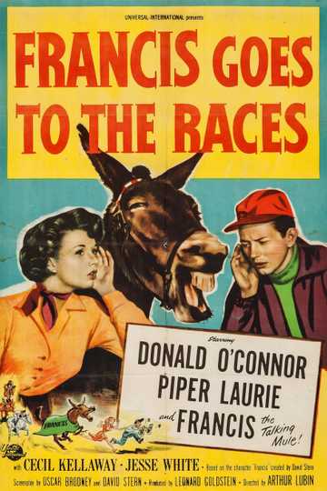 Francis Goes to the Races Poster