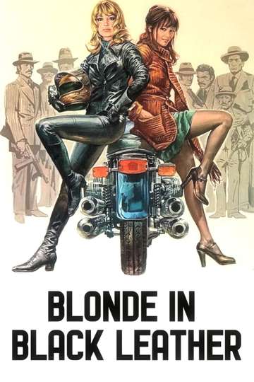 Blonde in Black Leather Poster